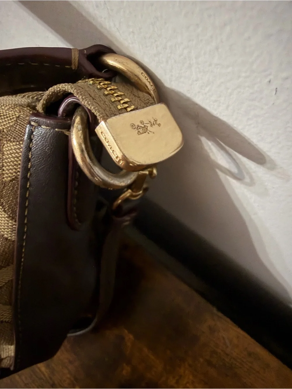 Coach Signature Canvas Crossbody/Shoulder Bag (Style No. A1880-37584)